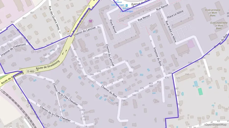 Appartement 67 m² trois pièces à vendre à Rillieux-la-Pape