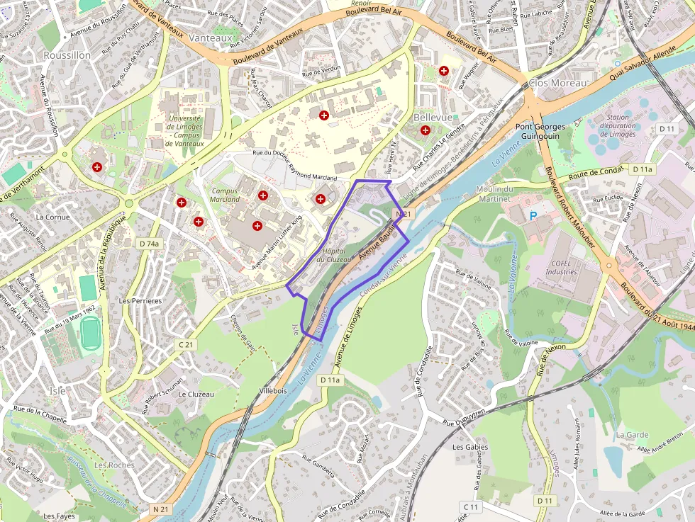 Appartement 33 m² deux pieces à vendre à Limoges