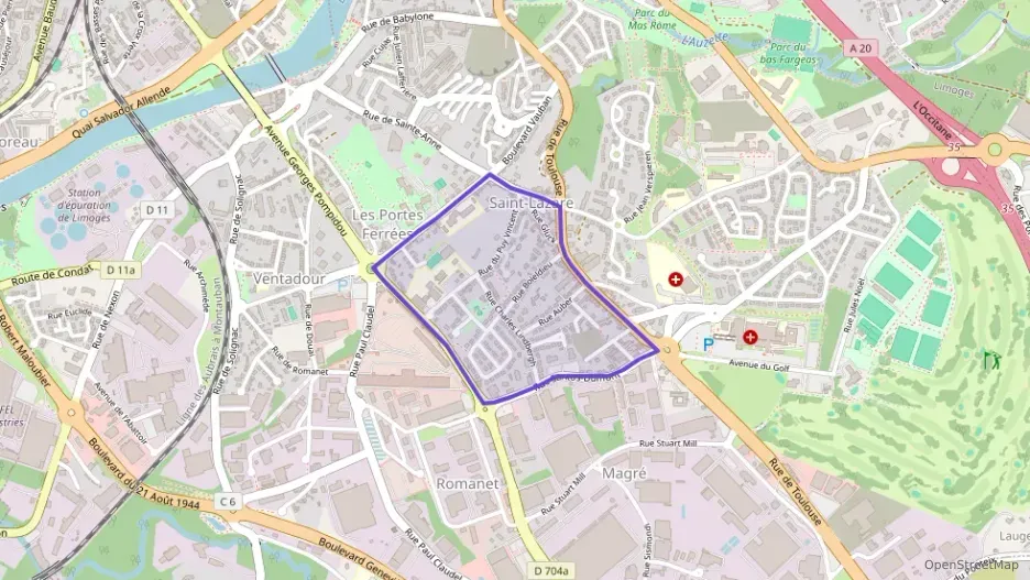 Appartement 77 m² trois pièces à vendre à Limoges