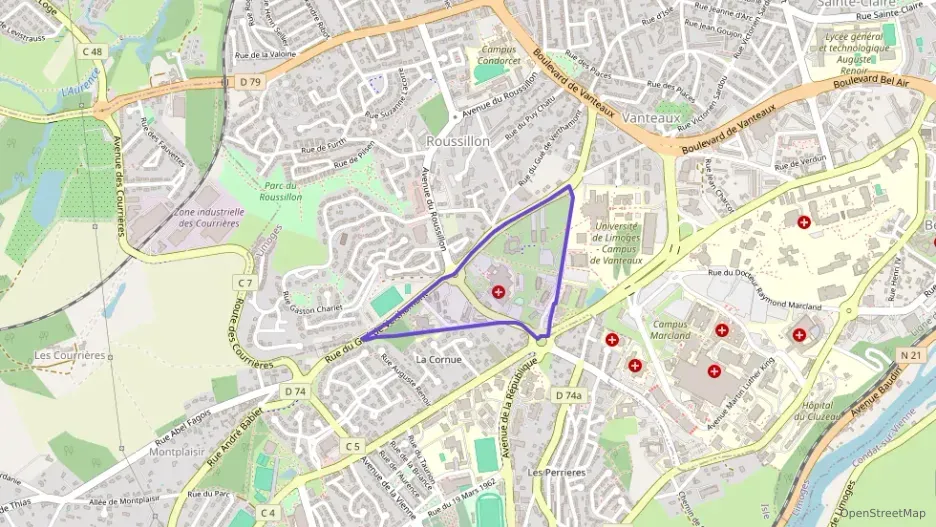 Appartement 62 m² deux pieces à vendre à Limoges