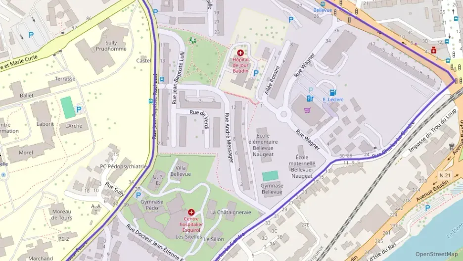 Appartement 30 m² une piece à vendre à Limoges