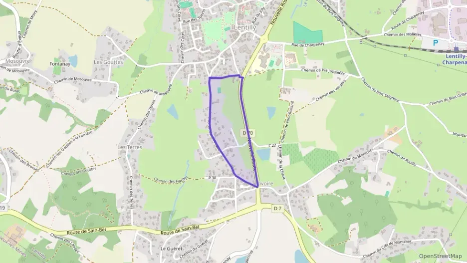 Appartement 58 m² trois pièces à vendre à Lentilly Appartement 58 m² trois pièces à vendre à Lentilly