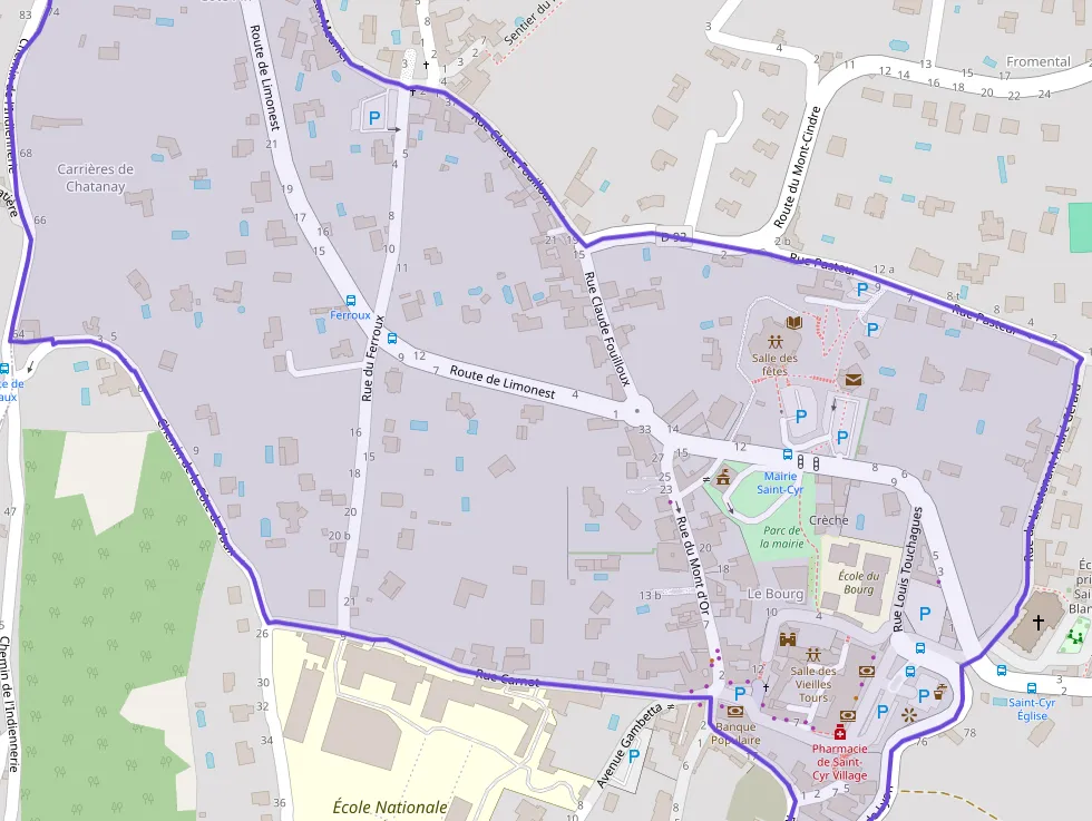 Appartement 53 m² deux pieces à vendre à Saint-Cyr-au-Mont-d`Or