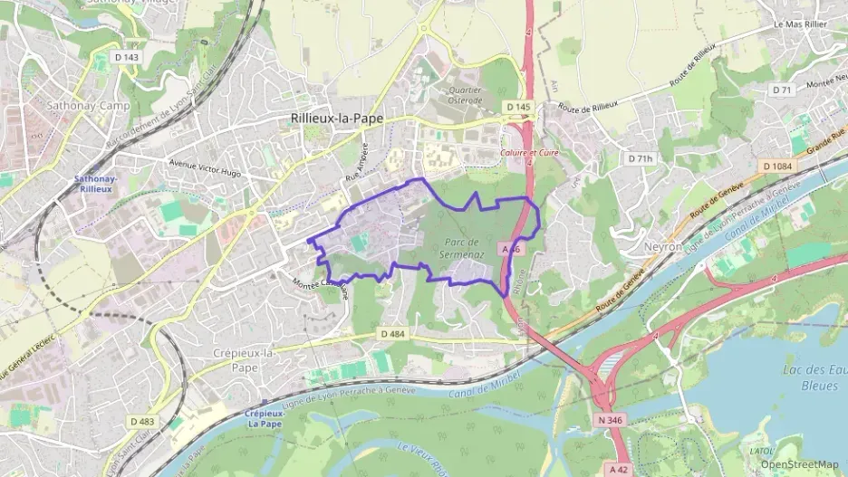 Appartement 63 m² trois pièces à vendre à Rillieux-la-Pape Appartement 63 m² trois pièces à vendre à Rillieux-la-Pape