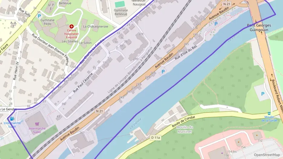 Appartement 19 m² une piece à vendre à Limoges