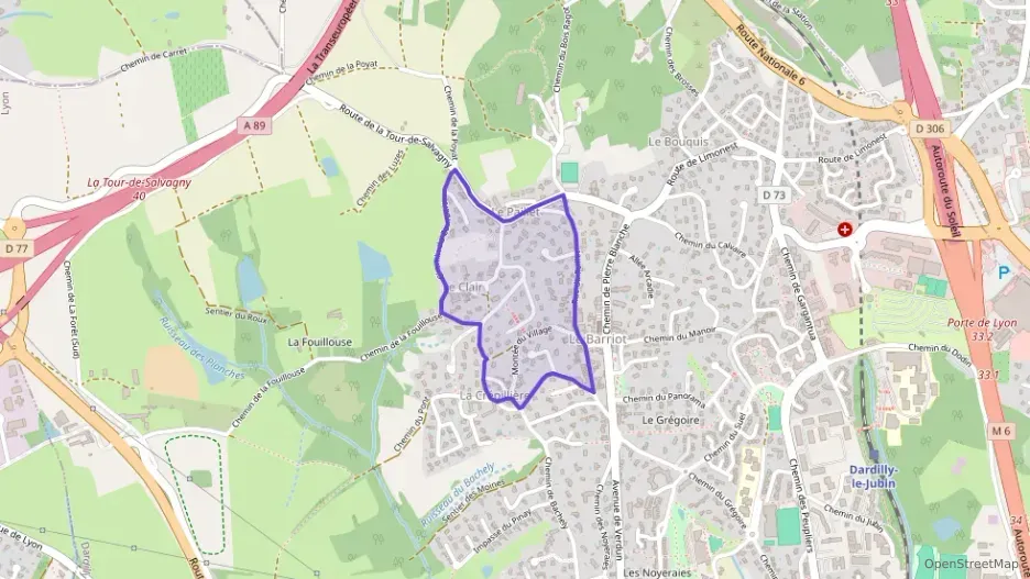 Appartement 79 m² quatre pièces à vendre à Dardilly Appartement 79 m² quatre pièces à vendre à Dardilly