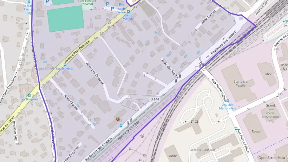 Appartement 61 m² trois pièces à vendre à Sathonay-Camp