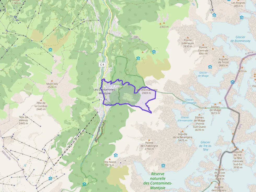 Appartement 48 m² deux pieces à vendre à Les Contamines-Montjoie