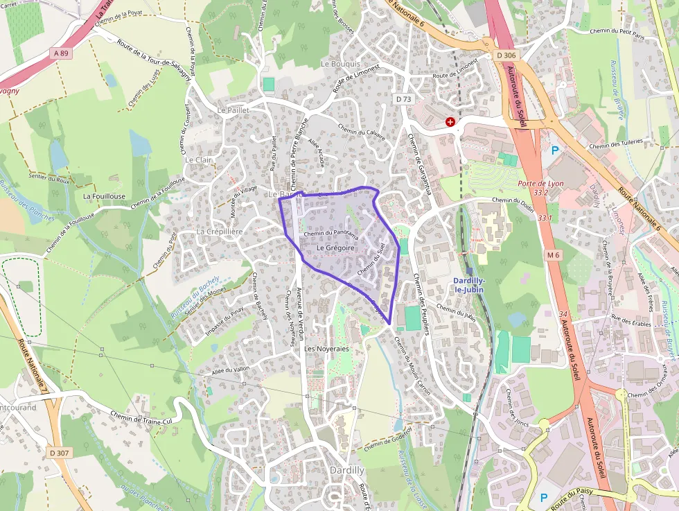 Appartement 60 m² trois pièces à vendre à Dardilly