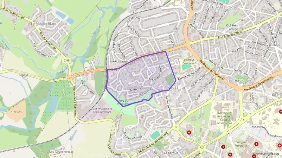 Appartement 39 m² deux pieces à vendre à Limoges