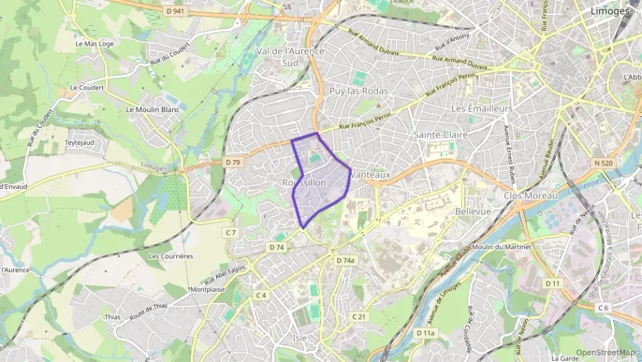 Appartement 50 m² deux pieces à vendre à Limoges