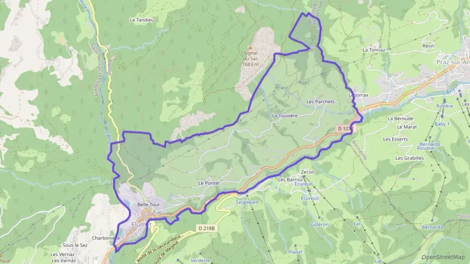 Appartement 54 m² trois pièces à vendre à Flumet Appartement 54 m² trois pièces à vendre à Flumet