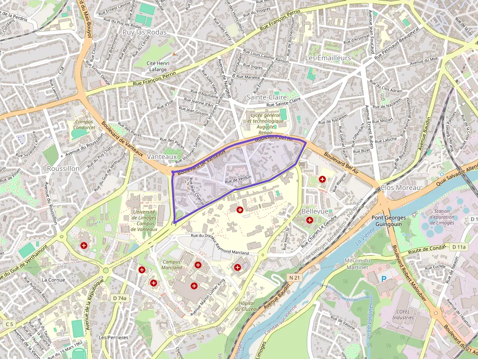 Appartement 104 m² 5 pièces à vendre à Limoges