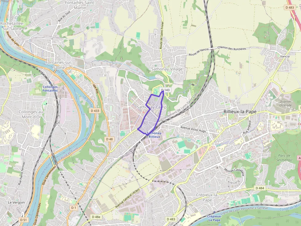 Appartement 115 m² quatre pièces à vendre à Sathonay-Camp