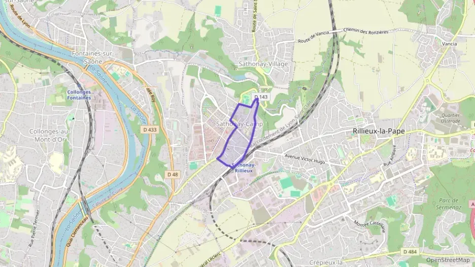 Appartement 116 m² cinq pièces à vendre à Sathonay-Camp