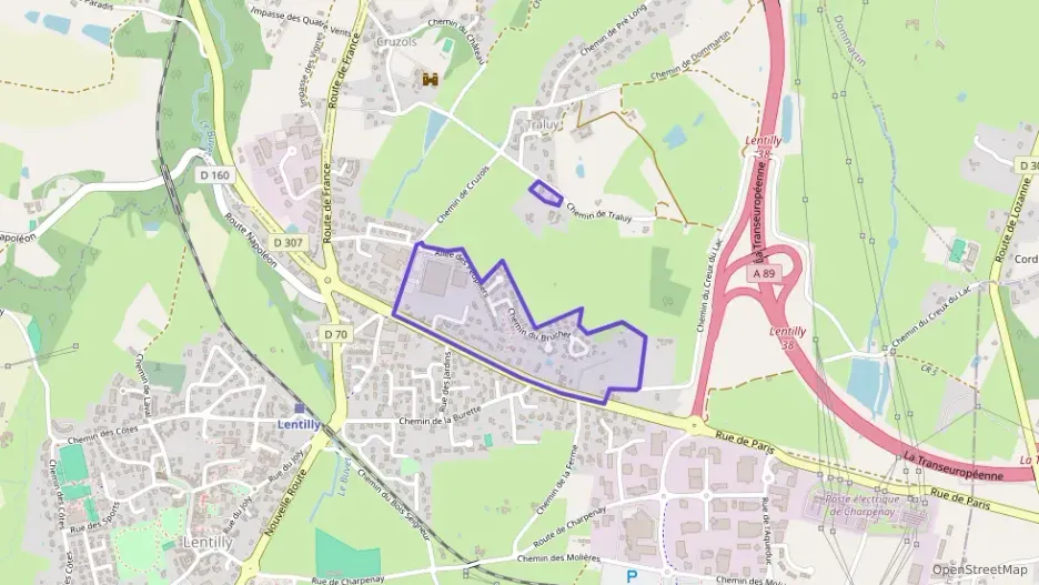 Appartement 66 m² trois pièces à vendre à Lentilly Appartement 66 m² trois pièces à vendre à Lentilly