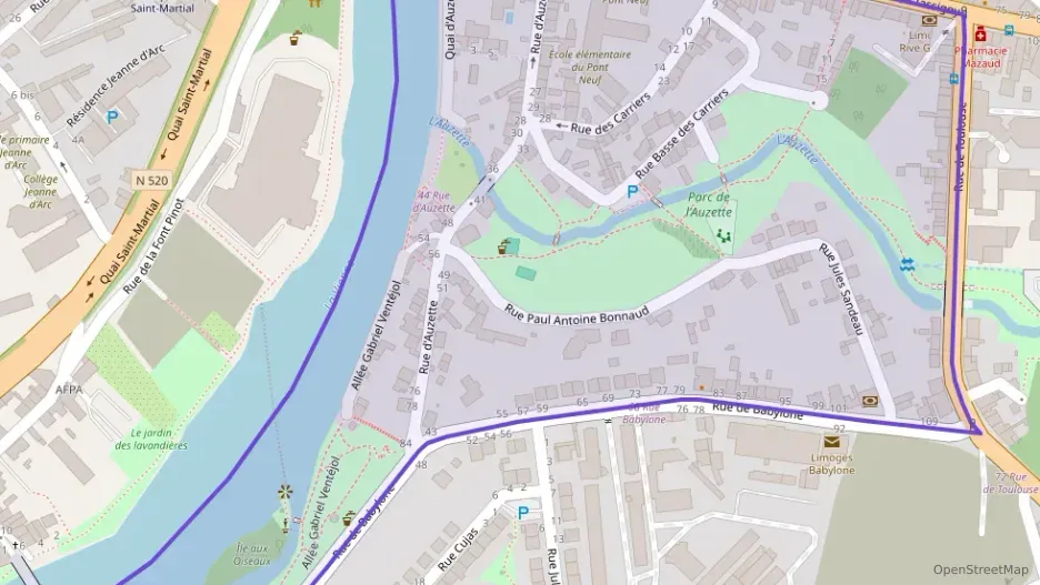 Appartement 27 m² une piece à vendre à Limoges