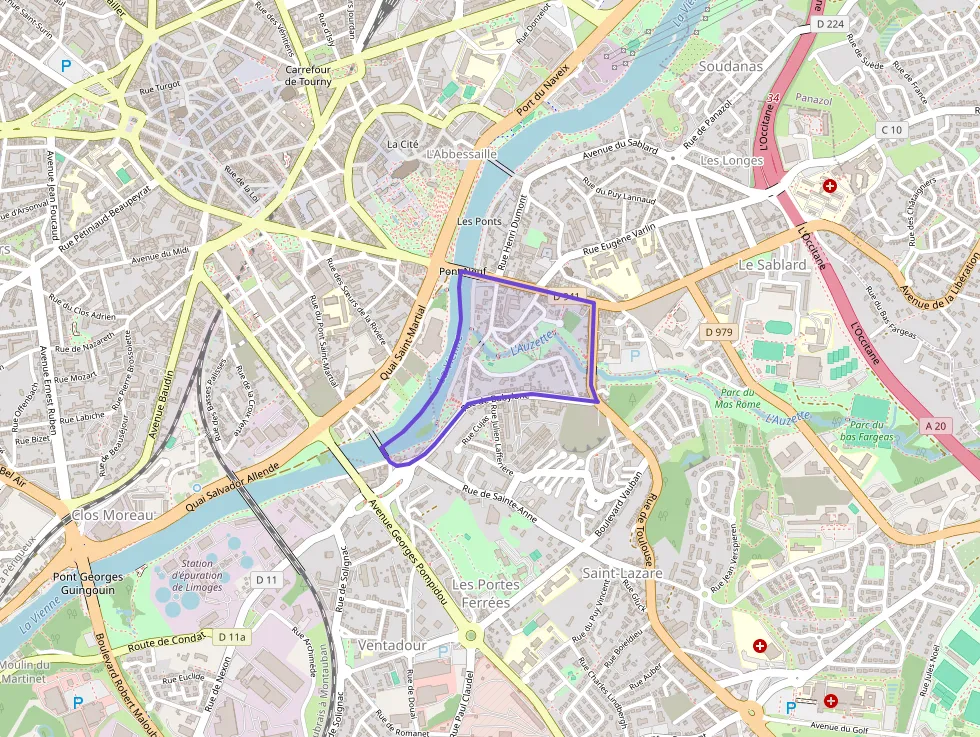 Appartement 27 m² une piece à vendre à Limoges