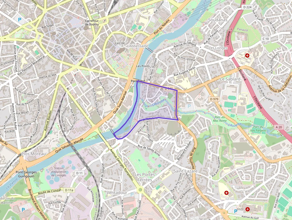 Appartement 82 m² quatre pièces à vendre à Limoges