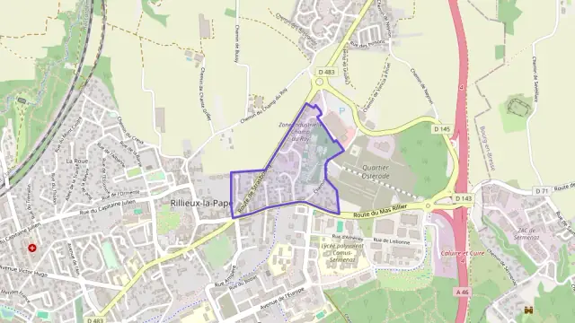 Appartement 81 m² quatre pièces à vendre à Rillieux-la-Pape