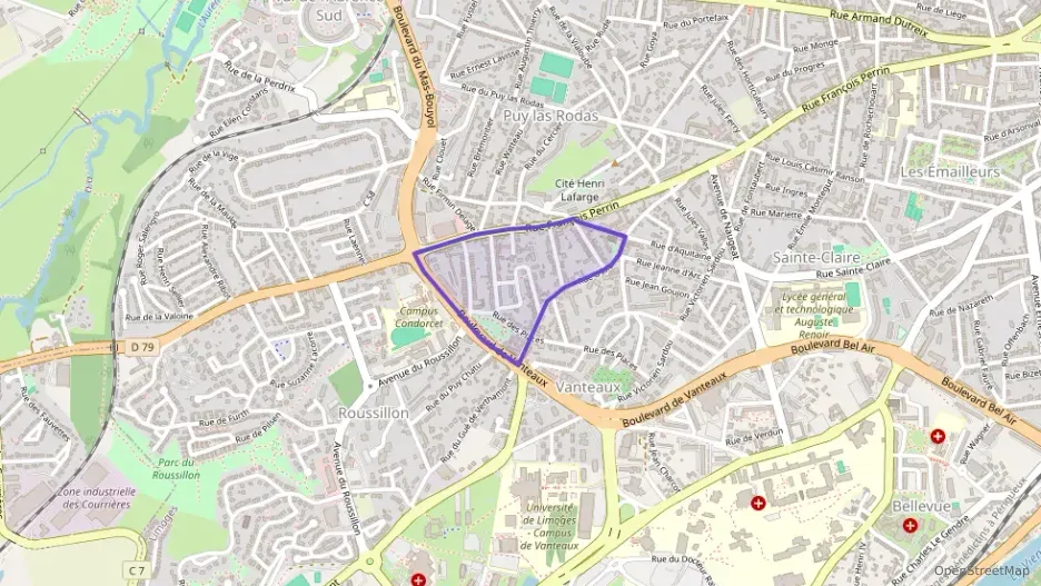 Appartement 56 m² deux pieces à vendre à Limoges