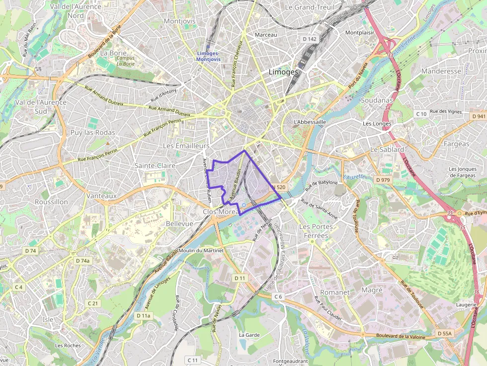 Appartement 115 m² 5 pièces à vendre à Limoges