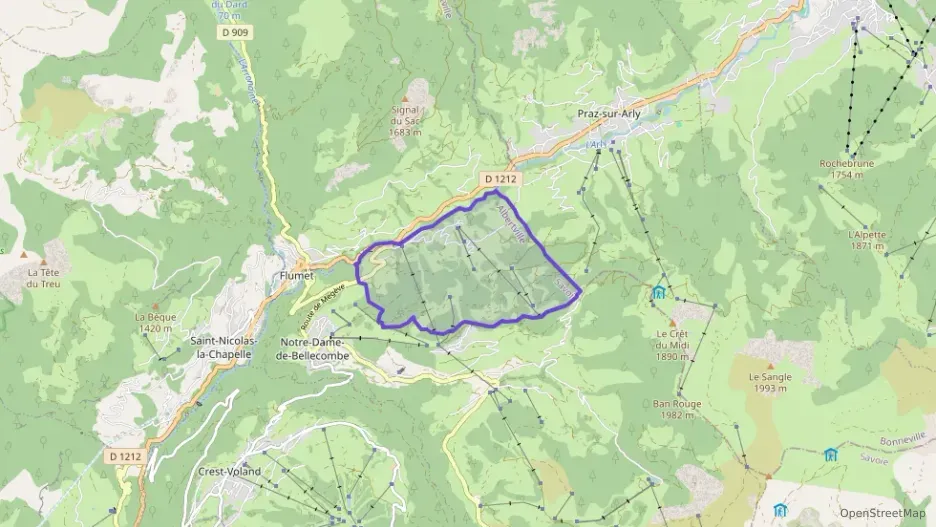 Appartement 38 m² deux pieces à vendre à Flumet Appartement 38 m² deux pieces à vendre à Flumet