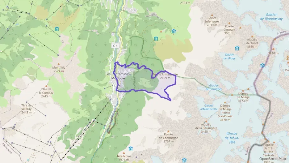 Appartement 43 m² trois pièces à vendre à Les Contamines-Montjoie