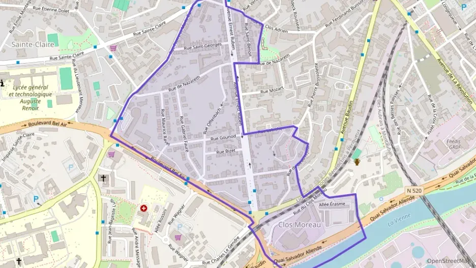 Appartement 59 m² trois pièces à vendre à Limoges Appartement 59 m² trois pièces à vendre à Limoges