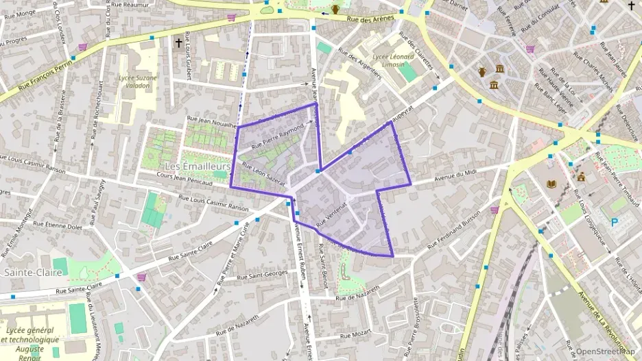 Appartement 72 m² trois pièces à vendre à Limoges