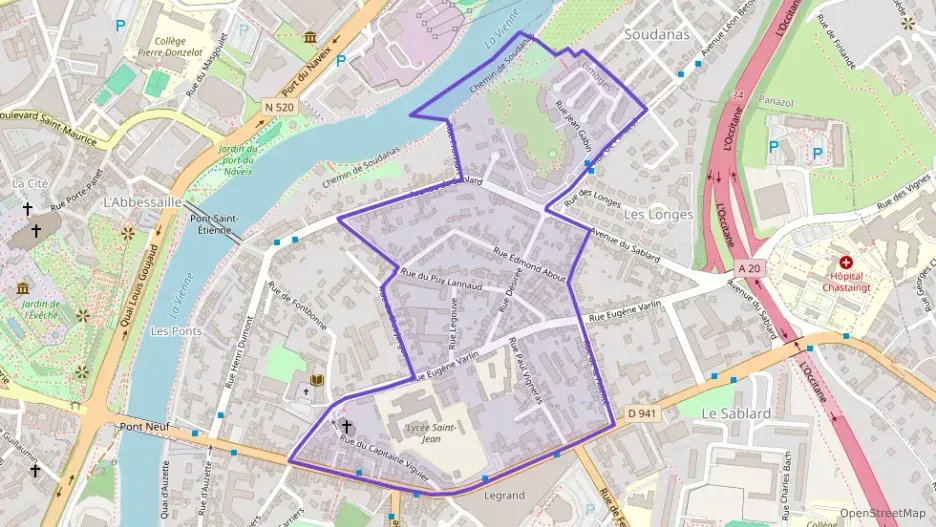 Appartement 66 m² trois pièces à vendre à Limoges