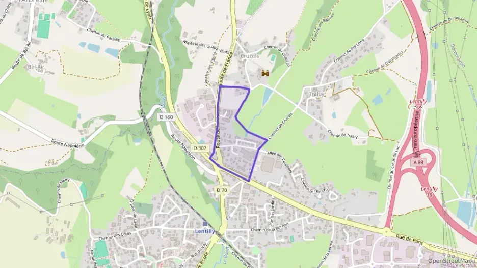 Appartement 58 m² deux pieces à vendre à Lentilly Appartement 58 m² deux pieces à vendre à Lentilly