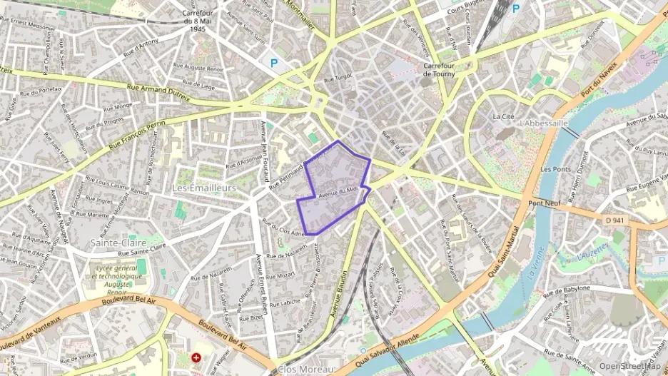 Appartement 56 m² deux pieces à vendre à Limoges