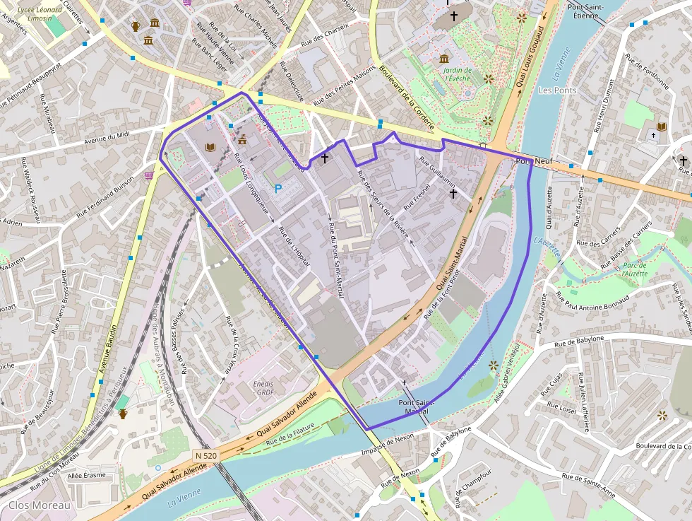 Appartement 20 m² deux pieces à vendre à Limoges