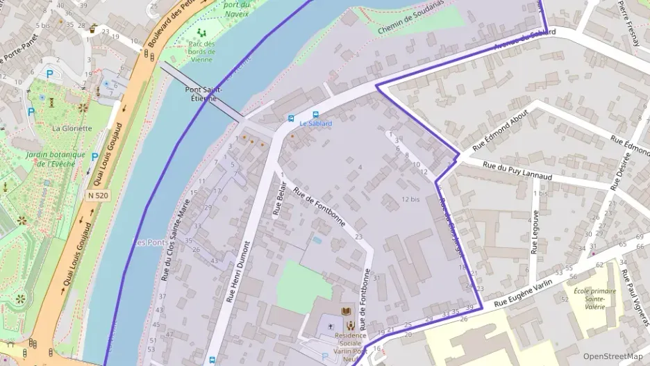 Appartement 74 m² trois pièces à vendre à Limoges