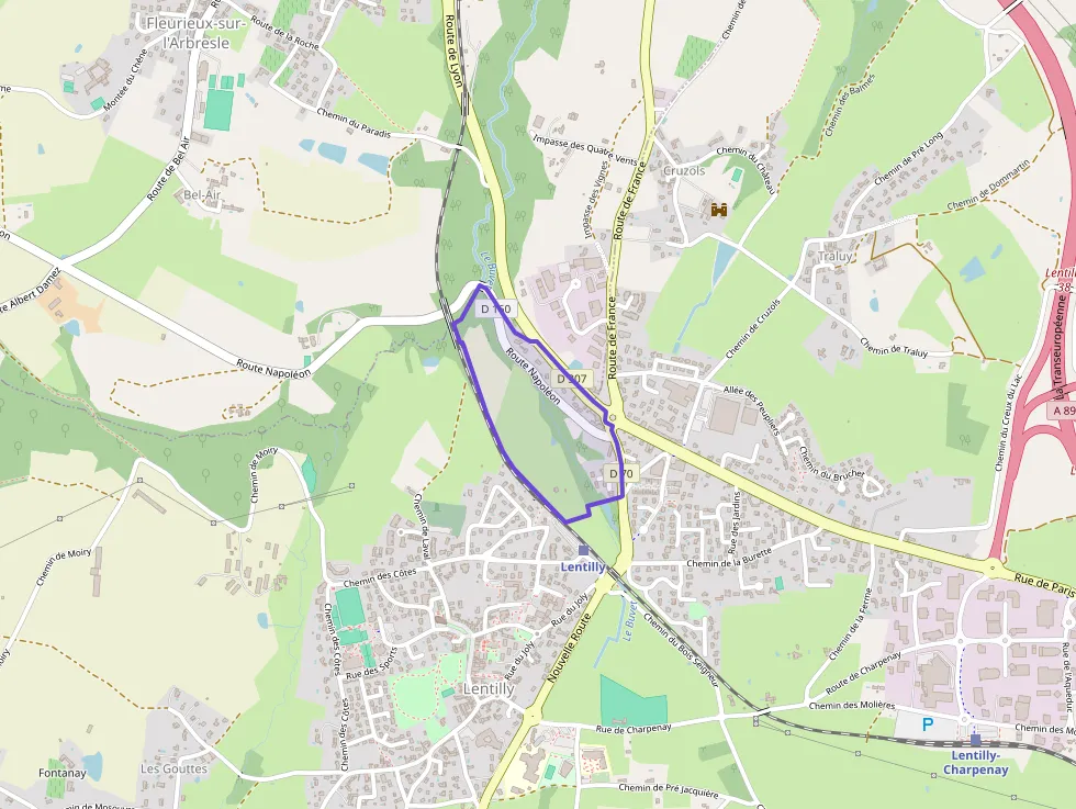 Appartement 73 m² trois pièces à vendre à Lentilly