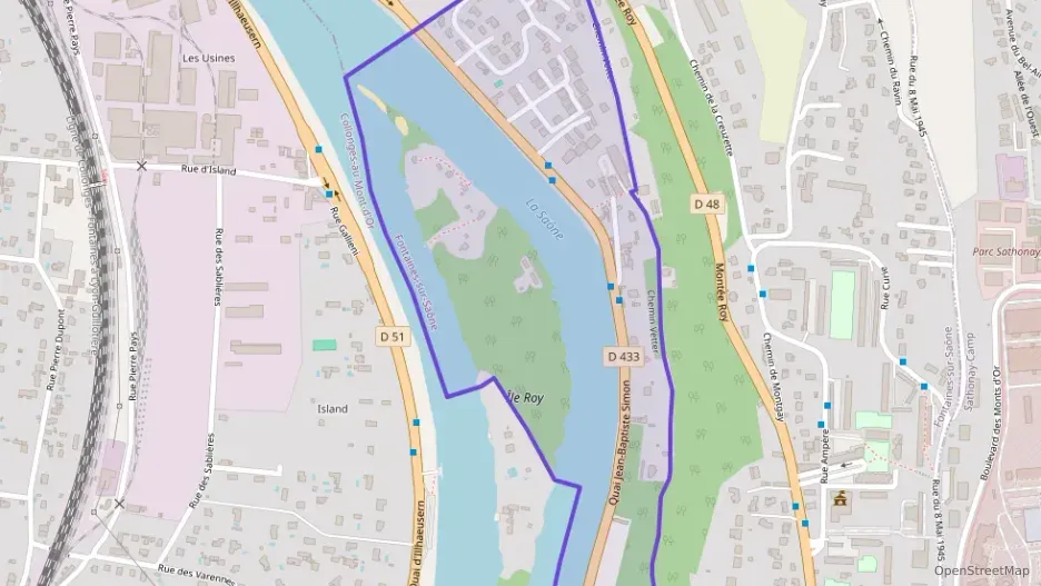 Appartement 93 m² quatre pièces à vendre à Fontaines-sur-Saône