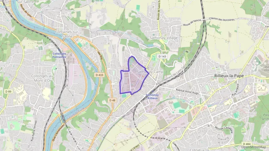 Appartement 76 m² trois pièces à vendre à Sathonay-Camp