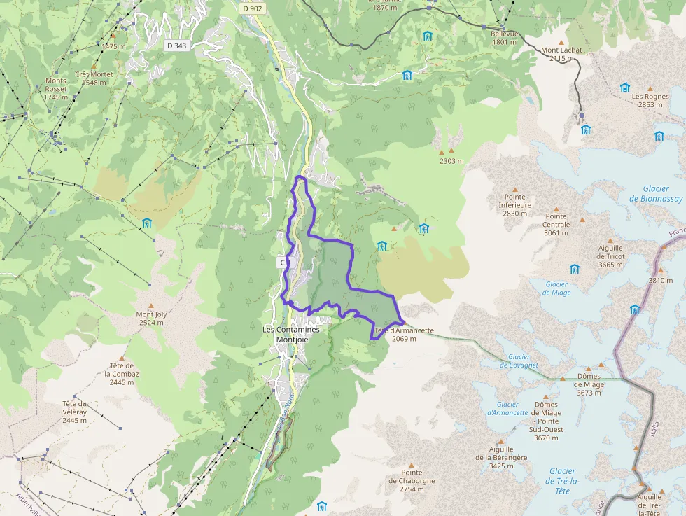 Appartement 28 m² deux pieces à vendre à Les Contamines-Montjoie