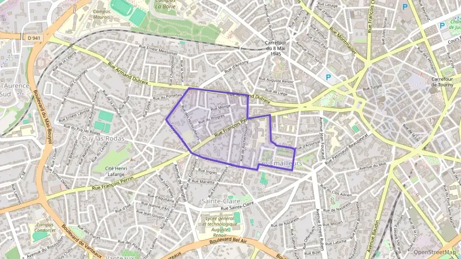Appartement 38 m² deux pieces à vendre à Limoges