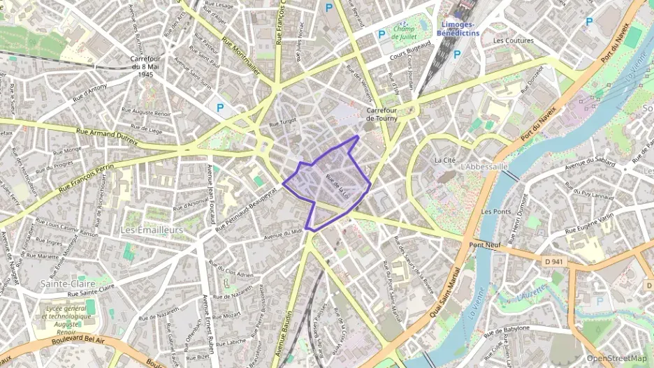 Appartement 70 m² trois pièces à vendre à Limoges Appartement 70 m² trois pièces à vendre à Limoges