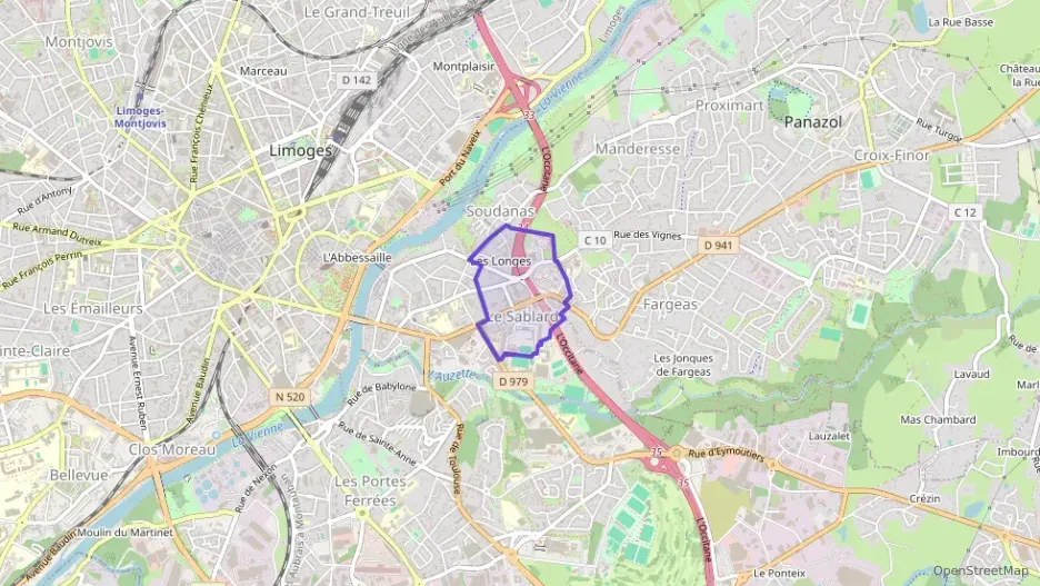 Appartement 51 m² trois pièces à vendre à Limoges