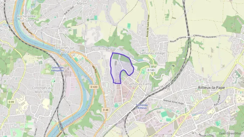 Appartement 86 m² quatre pièces à vendre à Sathonay-Camp