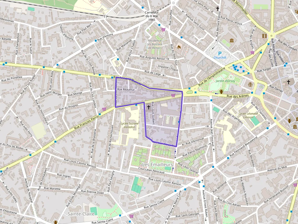 Appartement 67 m² trois pièces à vendre à Limoges