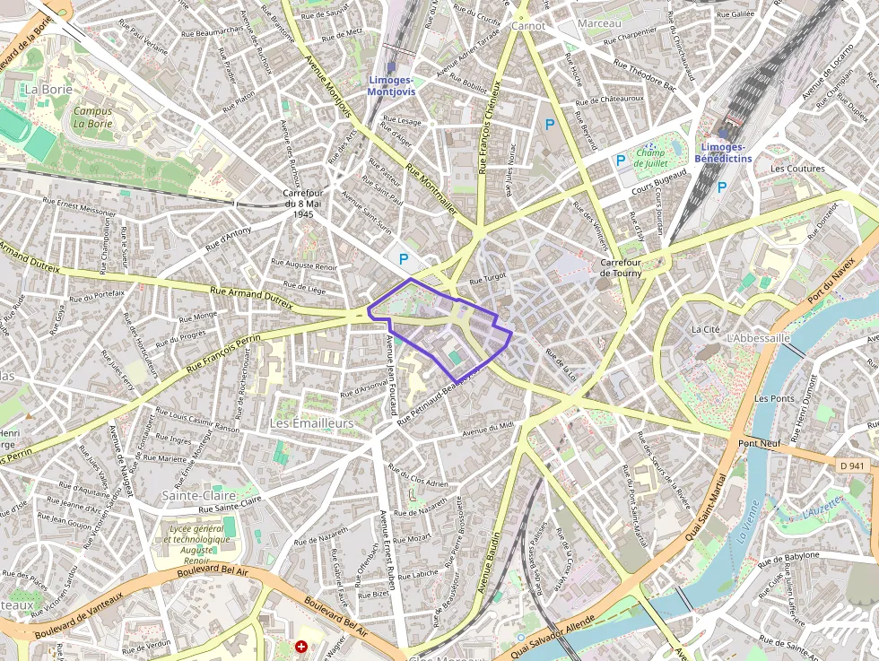 Appartement 33 m² une piece à vendre à Limoges