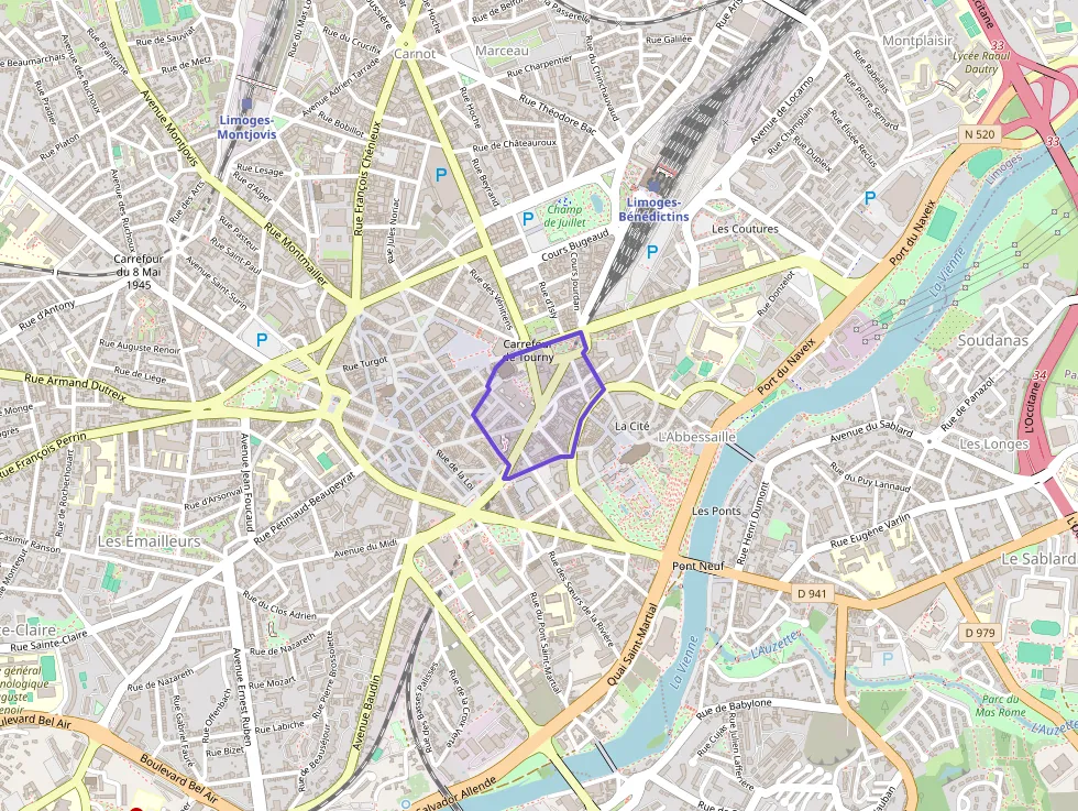 Appartement 70 m² une piece à vendre à Limoges