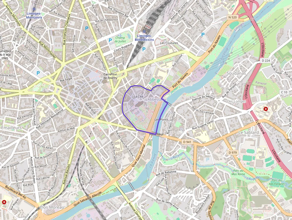 Appartement 49 m² une piece à vendre à Limoges