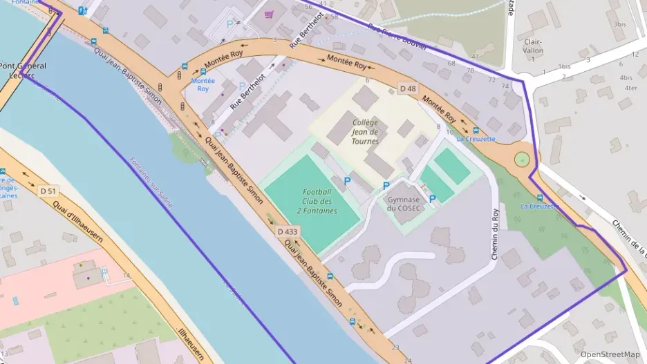 Appartement 68 m² trois pièces à vendre à Fontaines-sur-Saône