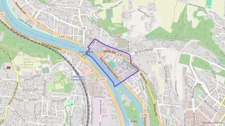 Appartement 68 m² trois pièces à vendre à Fontaines-sur-Saône