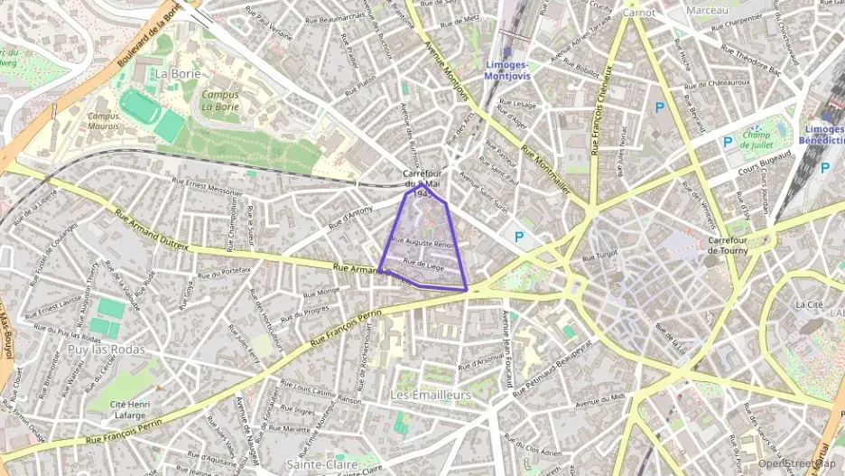 Appartement 80 m² trois pièces à vendre à Limoges